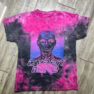 Pink Tye Dye Graphic Tee